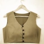 Blouse Guru Waist Coat Design 1