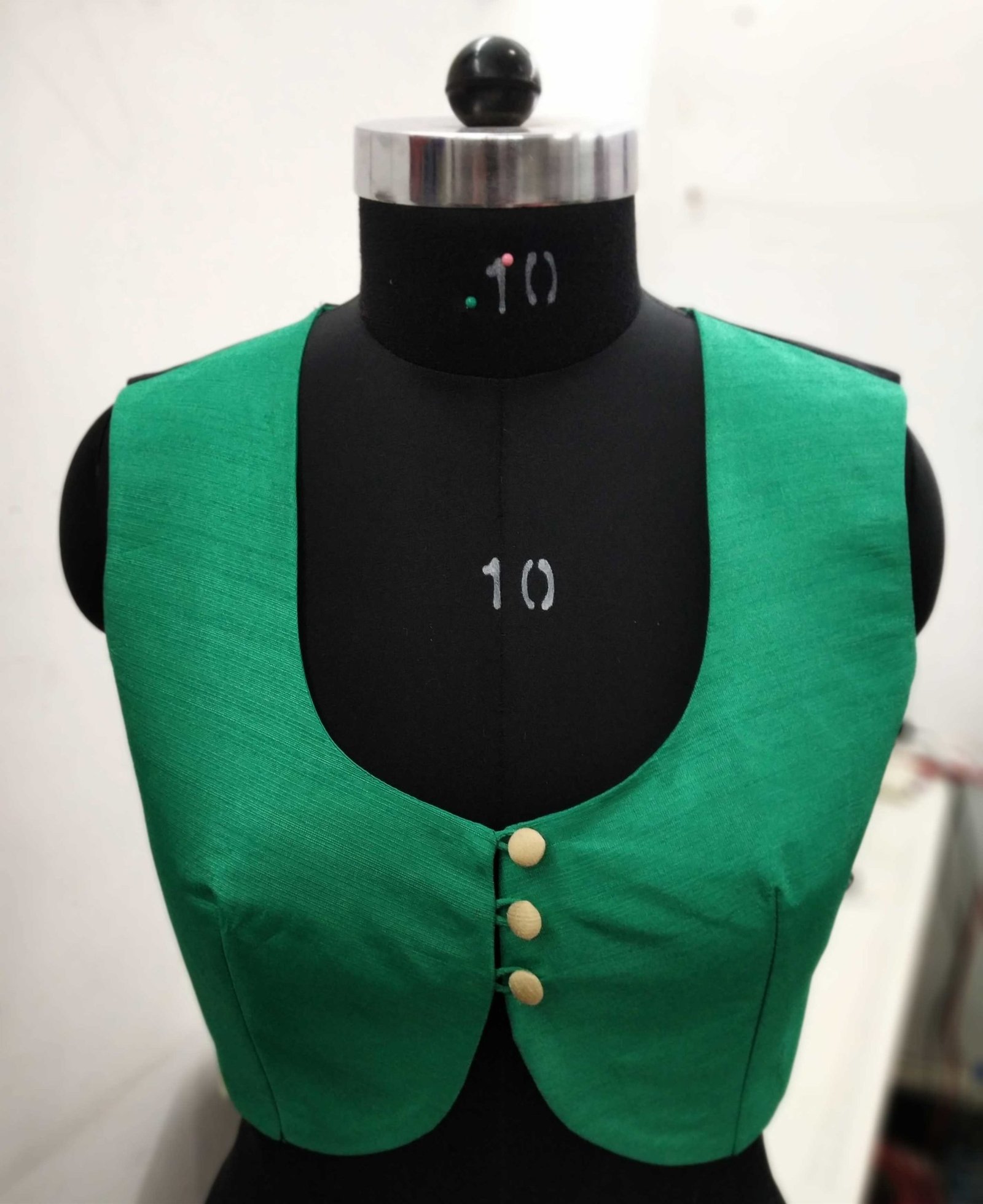 BLOUSE GURU 36 WAISTCOAT DESIGN 4 Blouse Guru Women WaistCoat Design 4