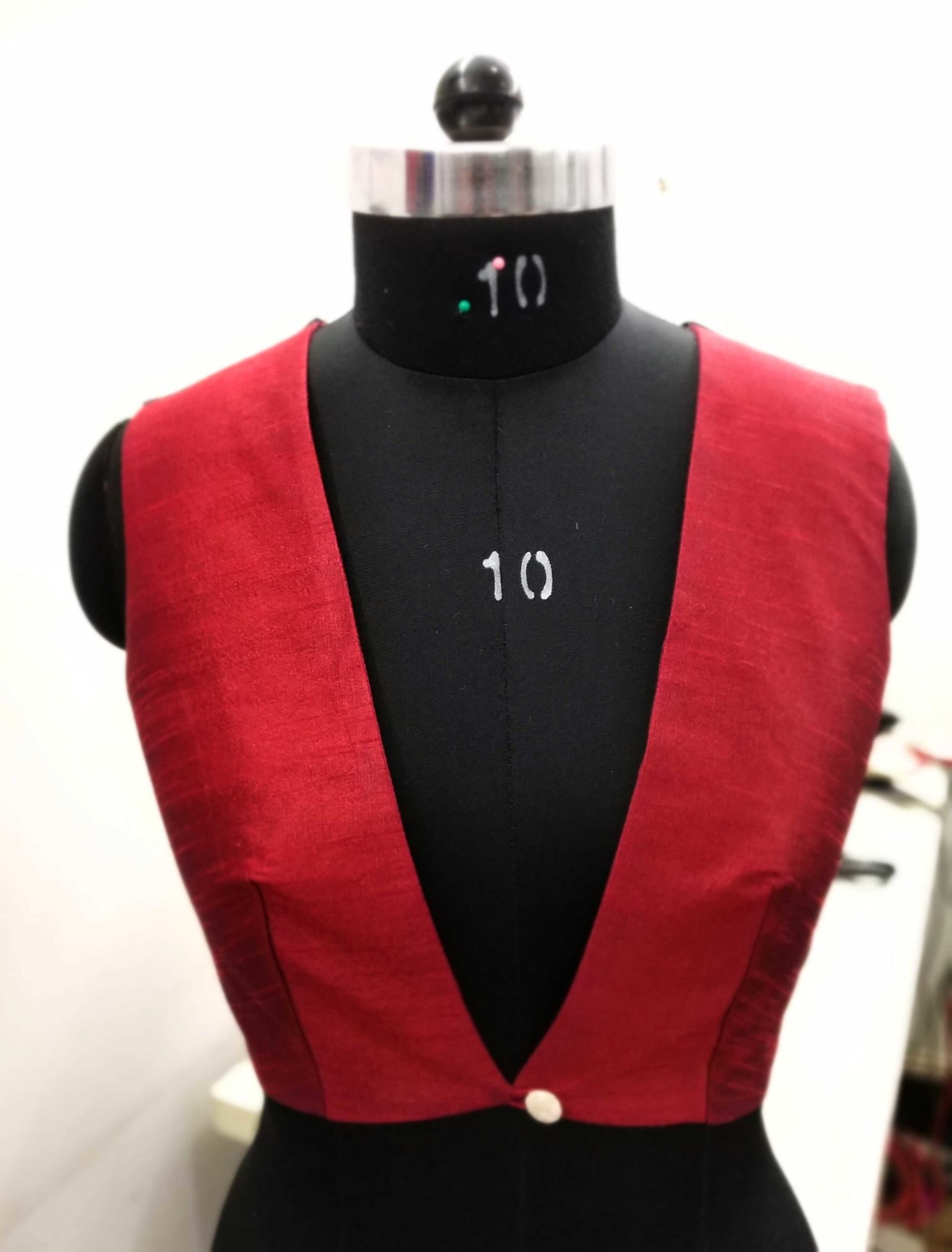 BLOUSE GURU 36 WAISTCOAT DESIGN 5 Blouse Guru Women WaistCoat Design 5