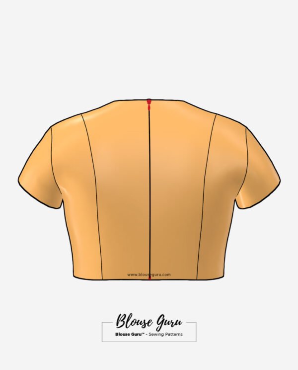 Jewel Neck Back Open Design 4